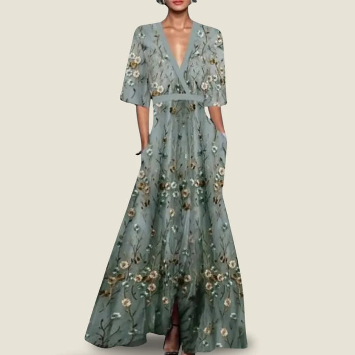 Chloe | Elegant Floral Dress