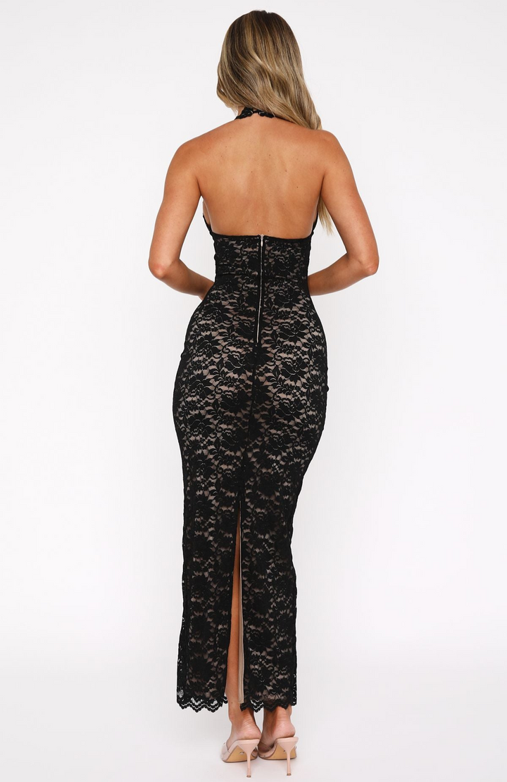 Elara | Lace Me Maxi Dress