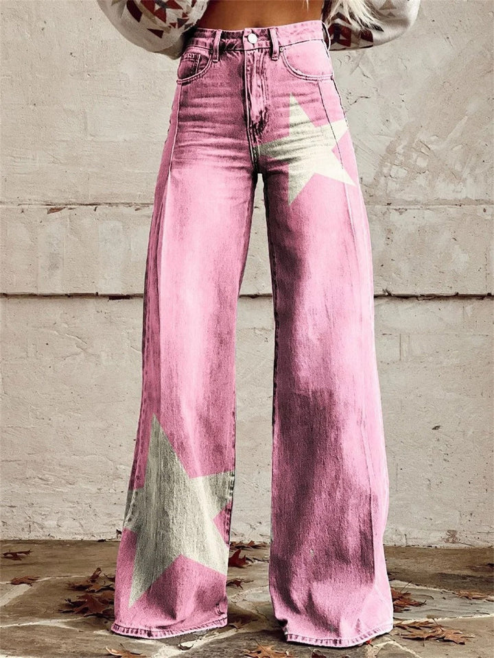 Mia™ - High Waisted Wide Leg Pants