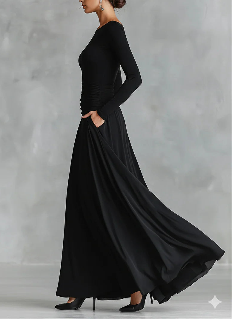 Ciara | Midnight Noir Dress