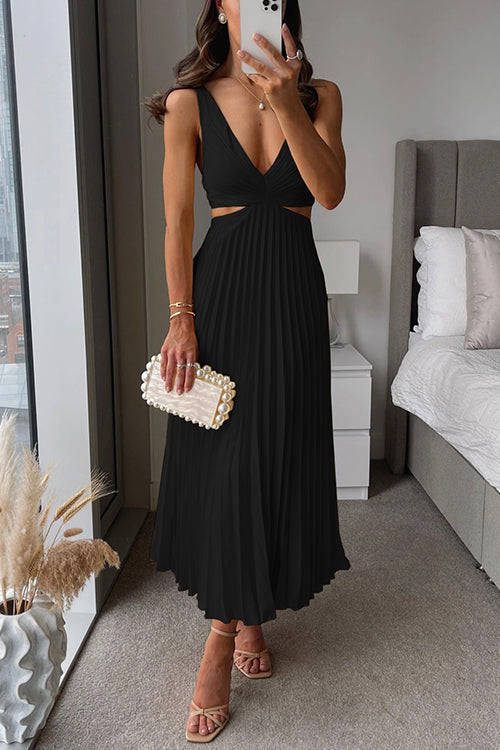 Beauty Dress | Pleated Occasion Dress