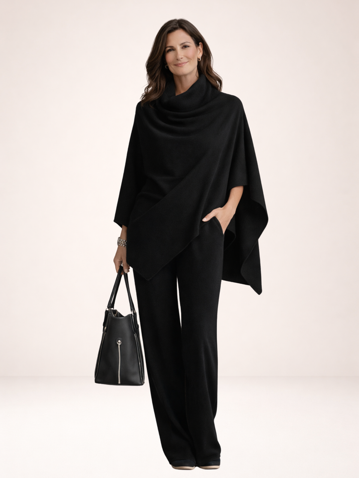 Élise | Elegant Drape Two-Piece Set