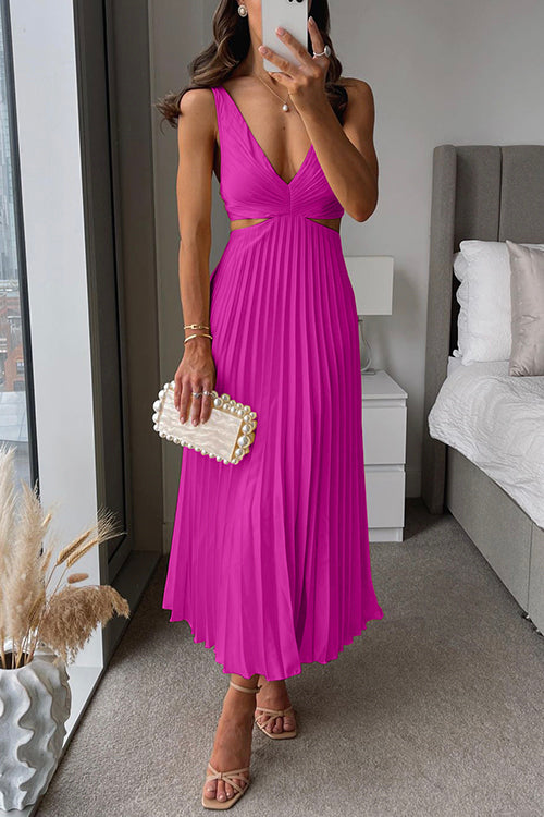 Beauty Dress | Pleated Occasion Dress