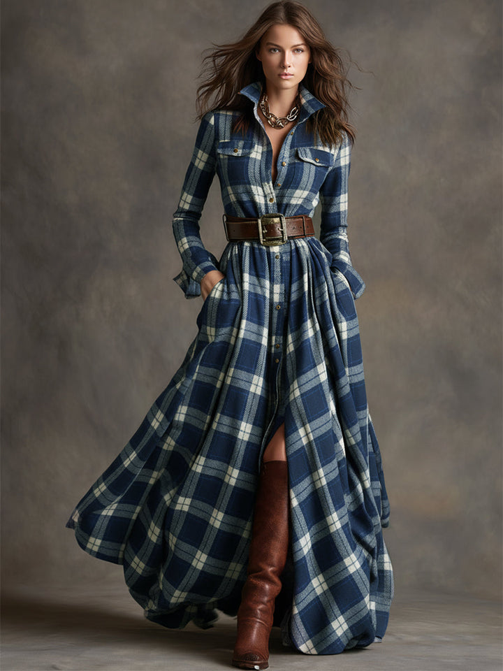 Harriet | Belted Shirt Dress