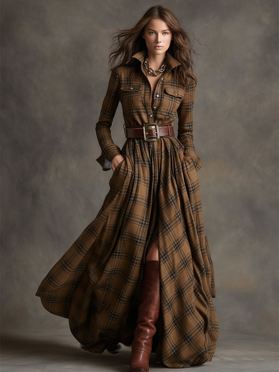 Harriet | Belted Shirt Dress