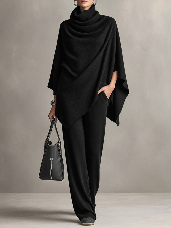 Élise | Elegant Drape Two-Piece Set