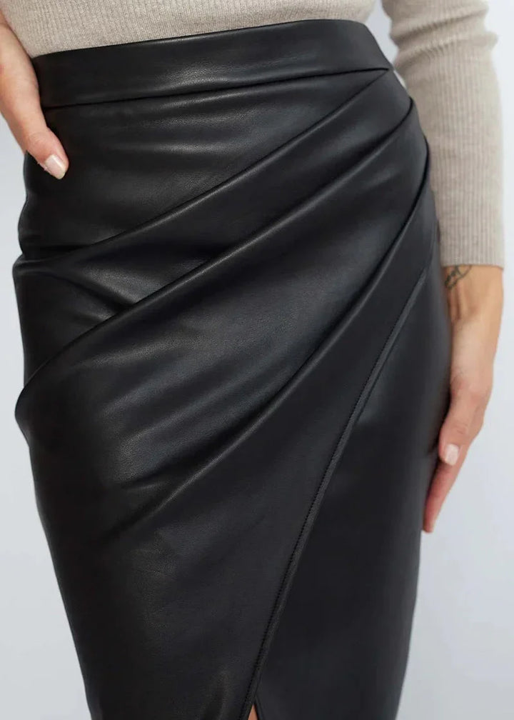 Ciara | Leather Skirt