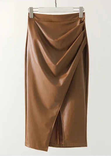 Ciara | Leather Skirt
