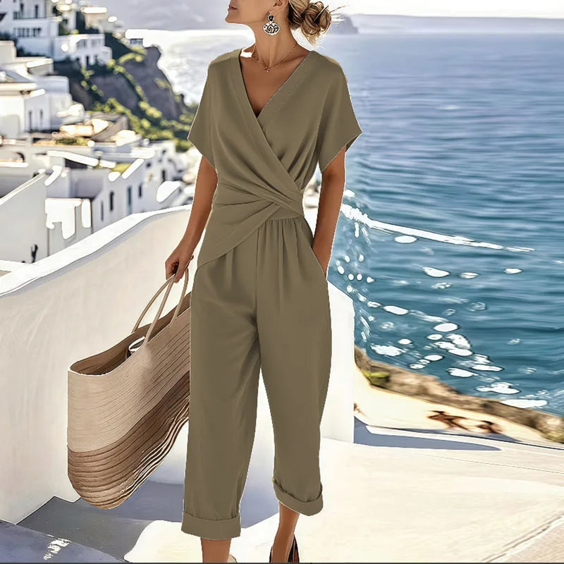 Nerissa – Wrap Detail Jumpsuit