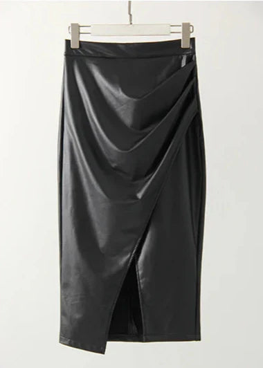 Ciara | Leather Skirt