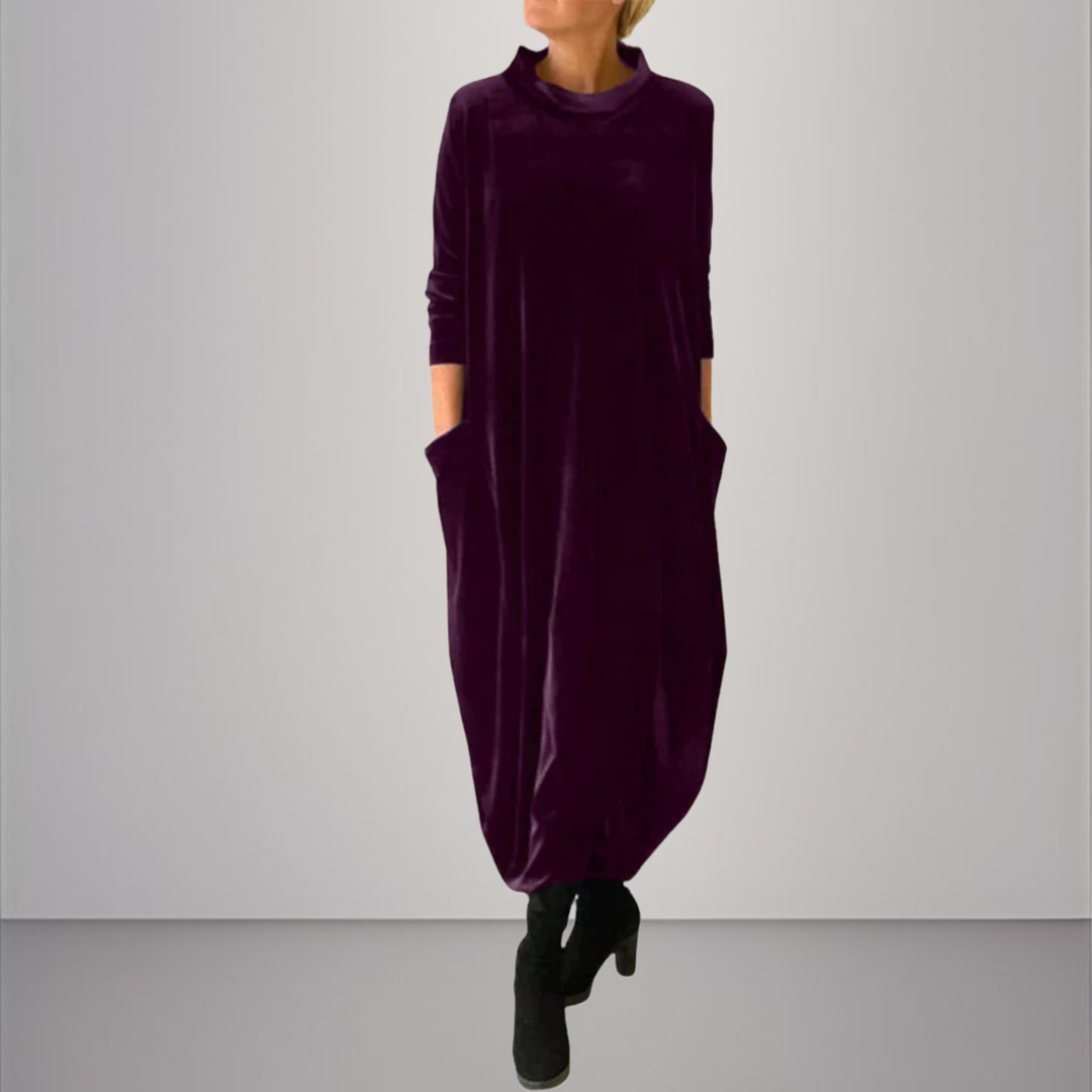 Ciara | Relaxed Velvet Dress