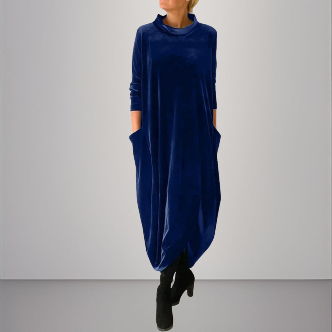 Ciara | Relaxed Velvet Dress
